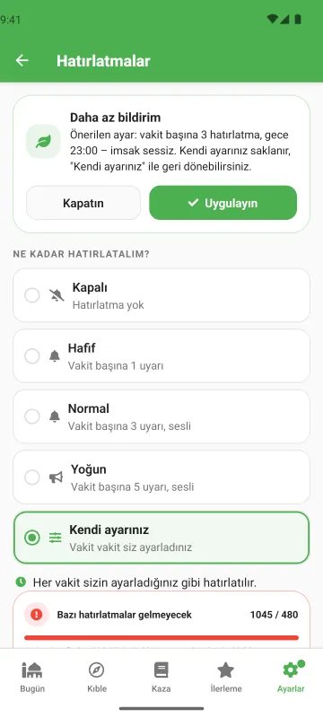 Muhafız bütçe kartı