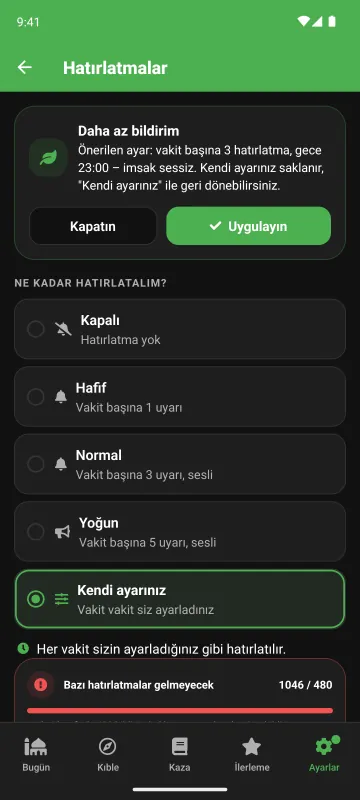 Muhafız bütçe kartı