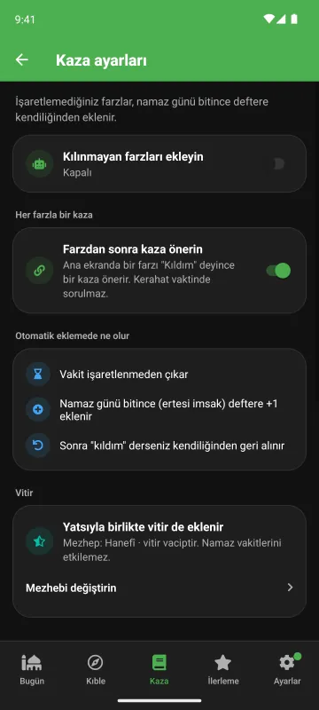 Kaza her farzla