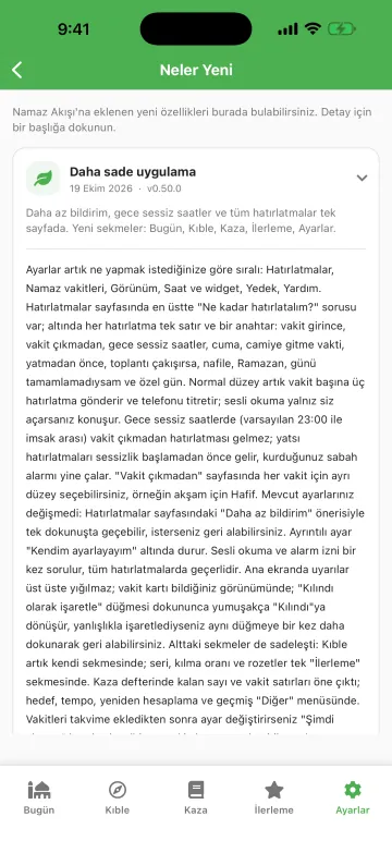 Neler yeni